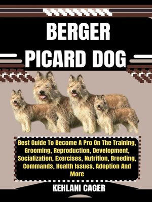 cover image of BERGER PICARD DOG